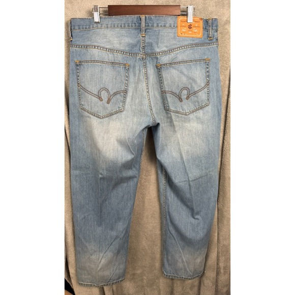 Rocawear Casual Jeans Men's W40 Blue Cotton Straight Leg 5-Pockets Regular Fit - Picture 4 of 8